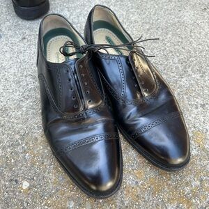 Florsheim Imperial black brogue oxfords